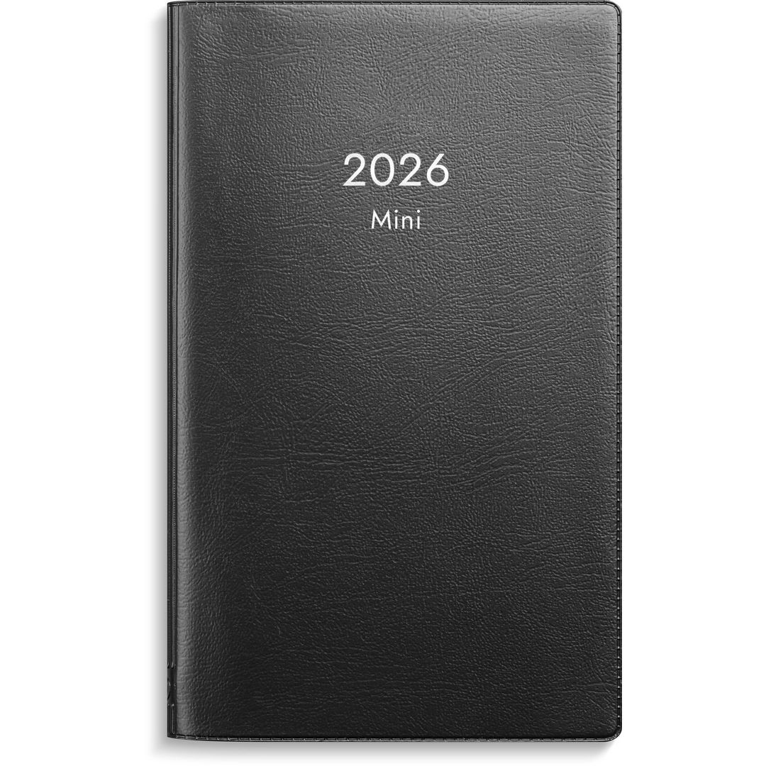 BildeKalender Mini svart 2026
