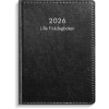 Lilla Fickdagboken 2026 konstläder svart