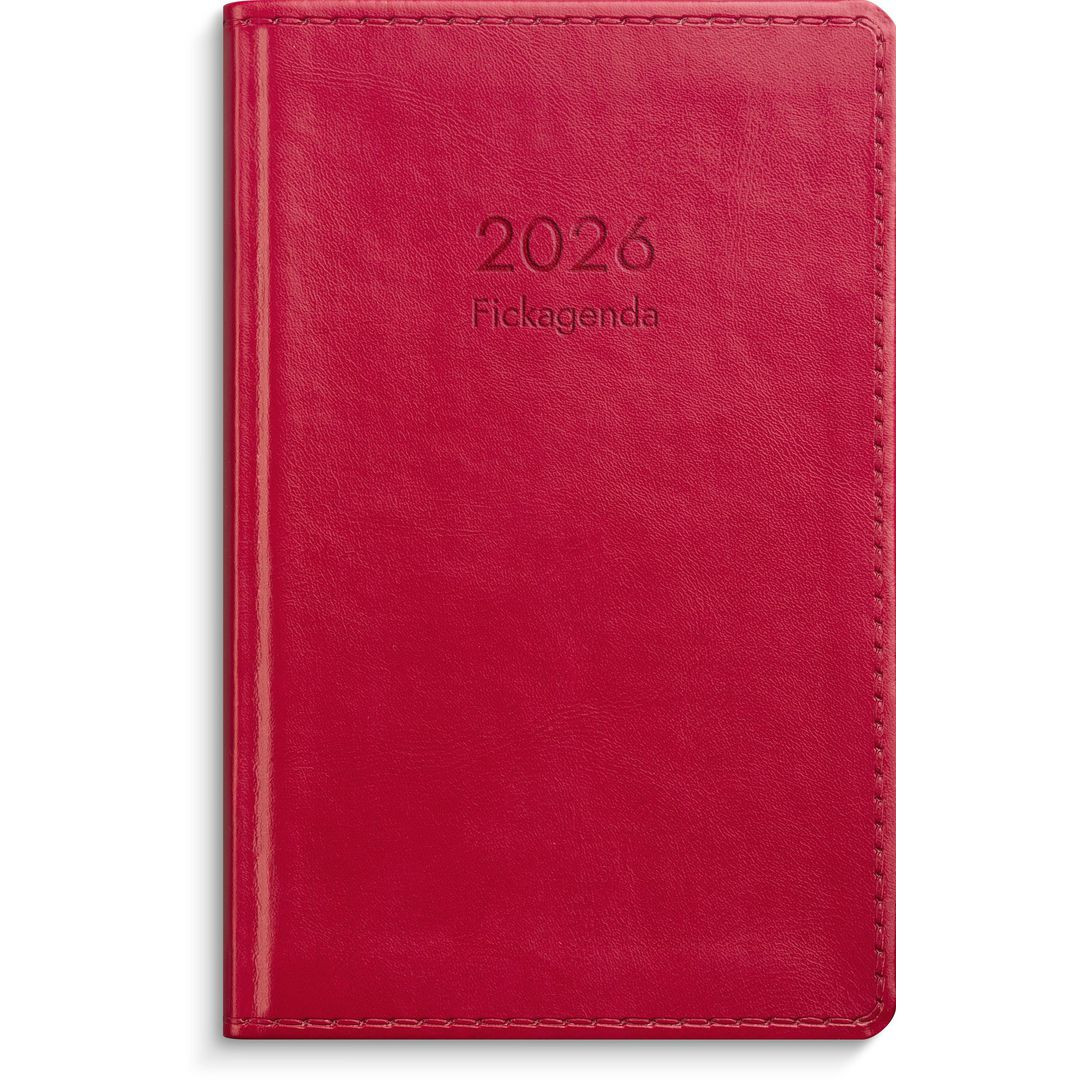 BildeFickagenda 2026 röd