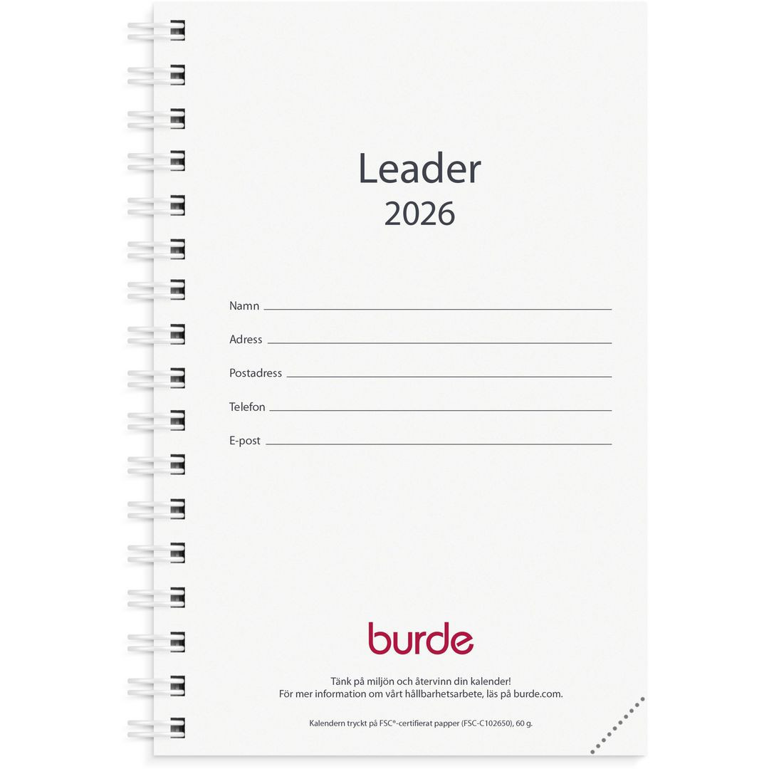 BildeKalender Leader refill 2026