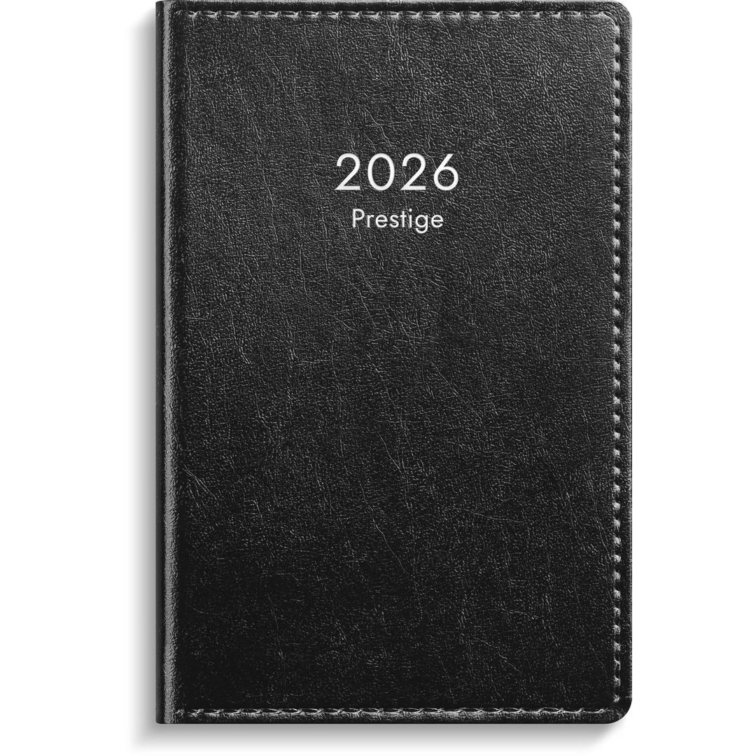 BildeKalender Prestige 2026 konstl inb svart