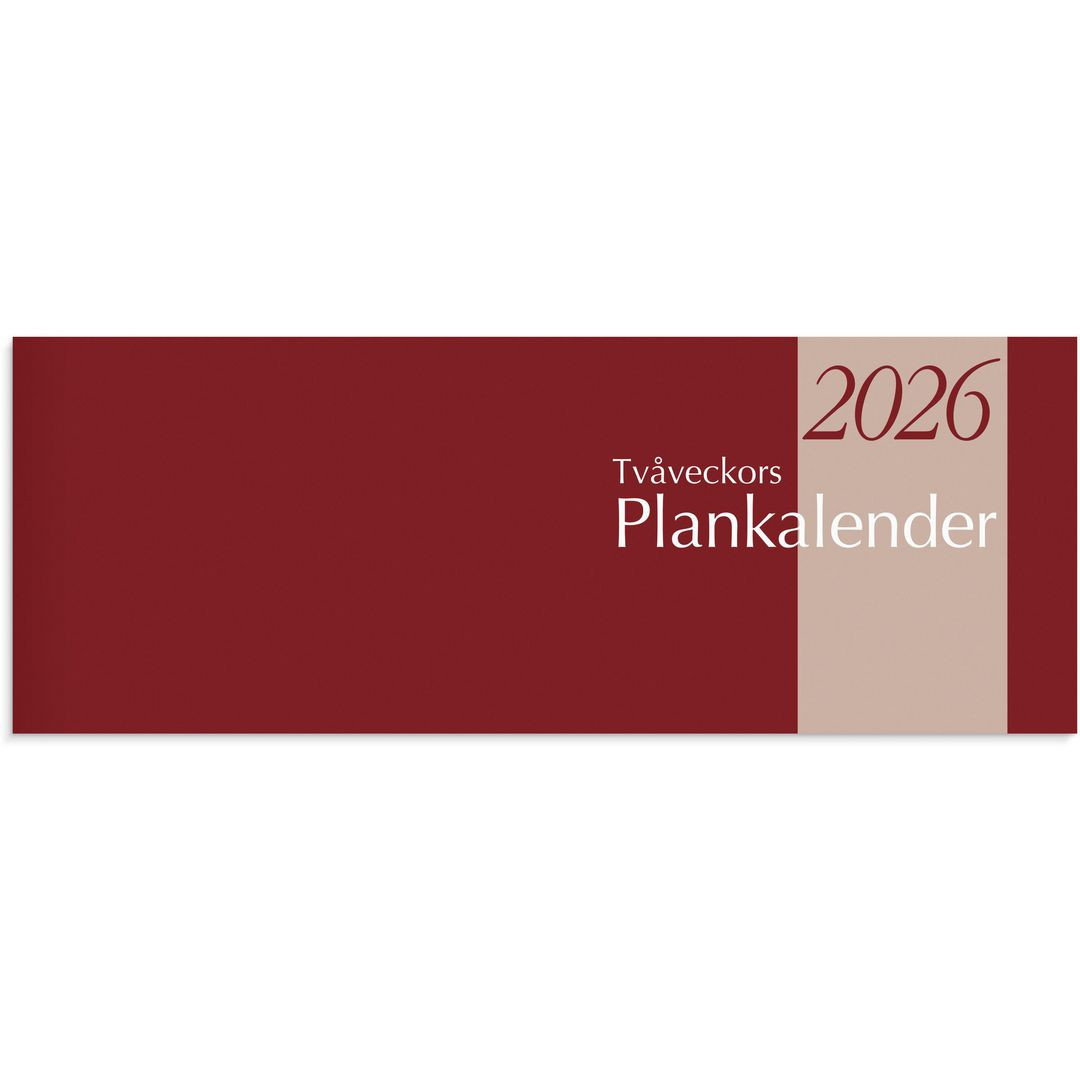 BildeTvåveckors Plankalender 2026