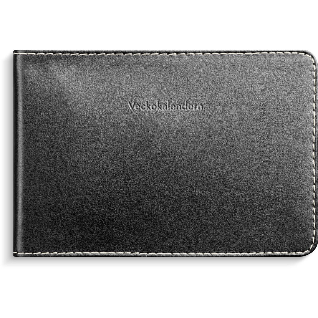 BildeVeckokalender 2026 konstläder svart