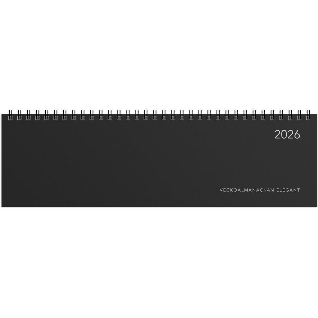 BildeVeckoalmanackan Elegant 2026