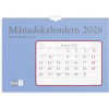 Väggkalender Månadskalendern 2026