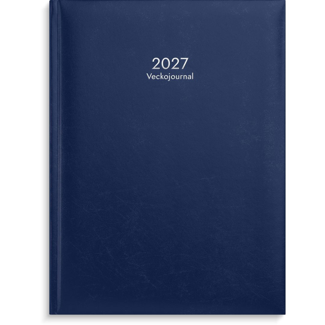 BildeVeckojournal 2027 blå