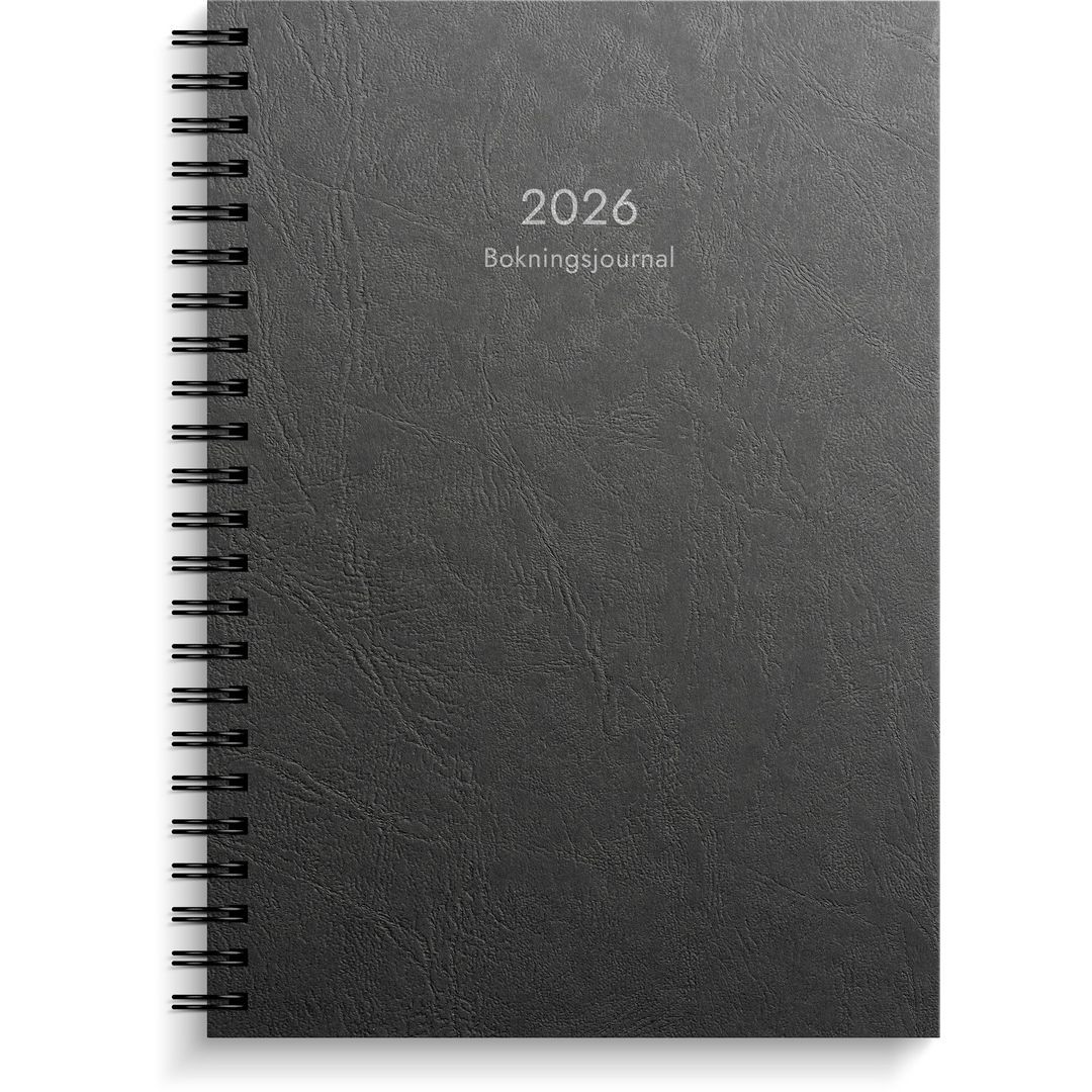BildeBokningsjournalen 2026 svart