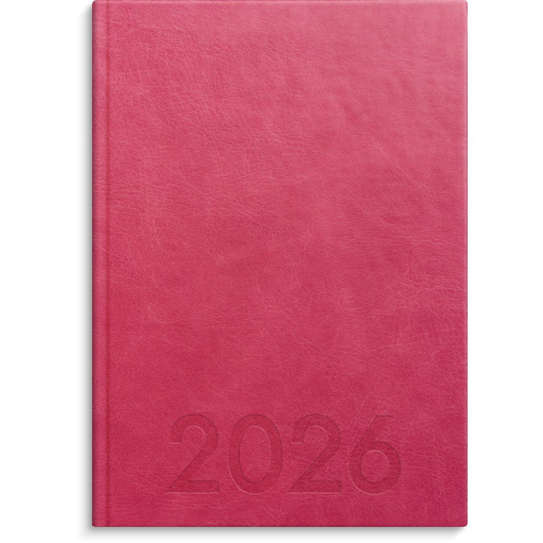 BildeKalender Weekly A5 2026 konstl inb rosa