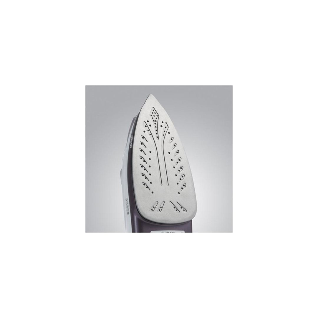 BildeÅngstrykjärn 2500W vit/lila