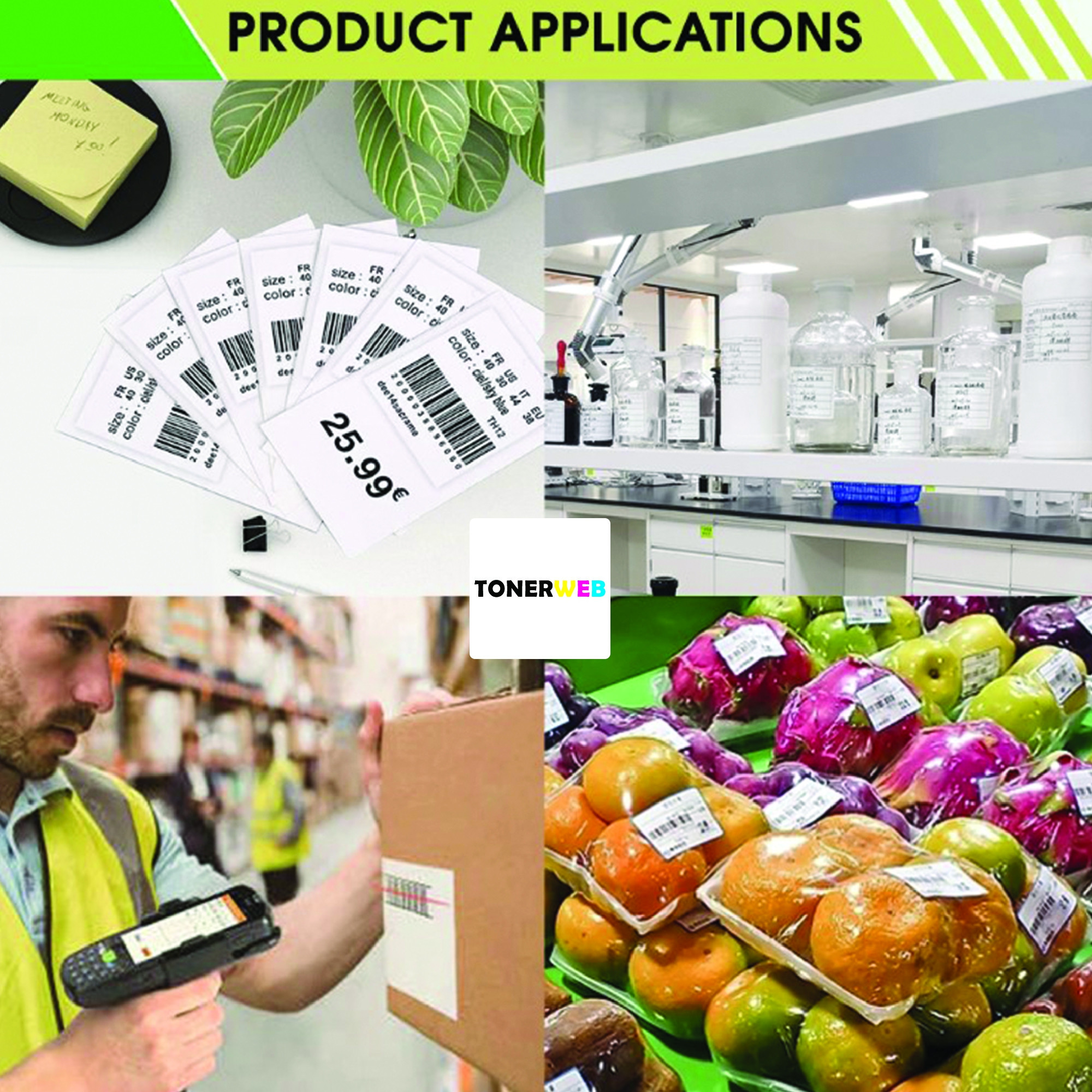 Brother DK-11202 62x100mm (300stk) Leveranse Etikett, erstatter 