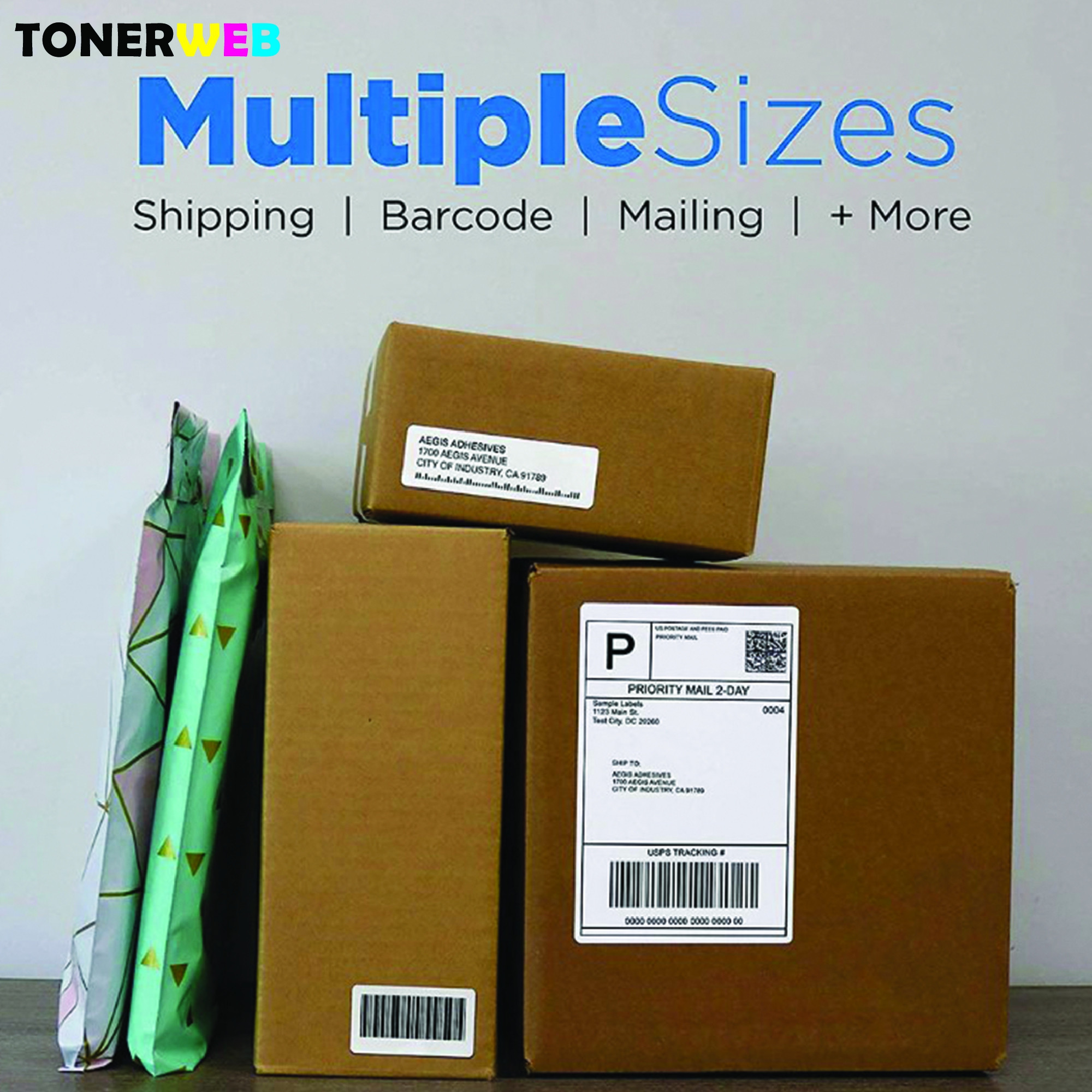 Etikett, erstatter Brother Adresse Etikett DK-11209 29x62mm (800stk)