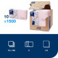 Servett TORK Lunch 3-lags ljrosa 150/fp