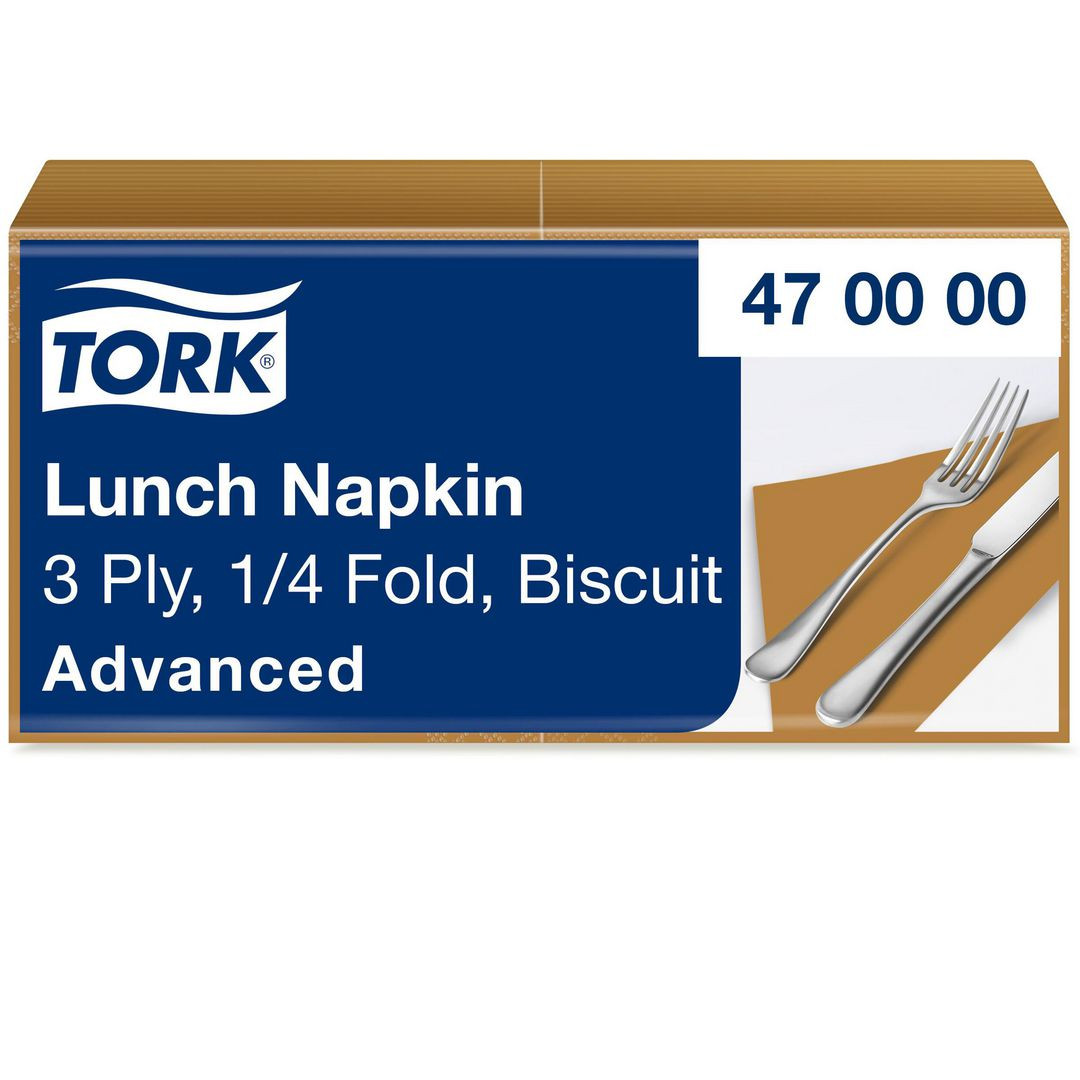 BildeServett TORK Lunch 3-lags beige 150/fp