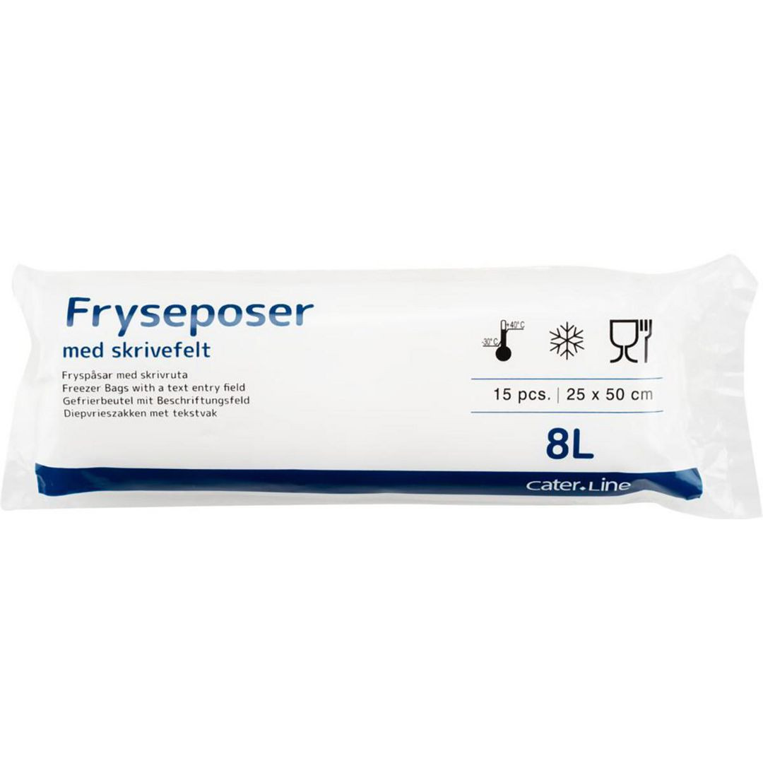 BildeFryspåse LDPE 8L 36my 15/rl