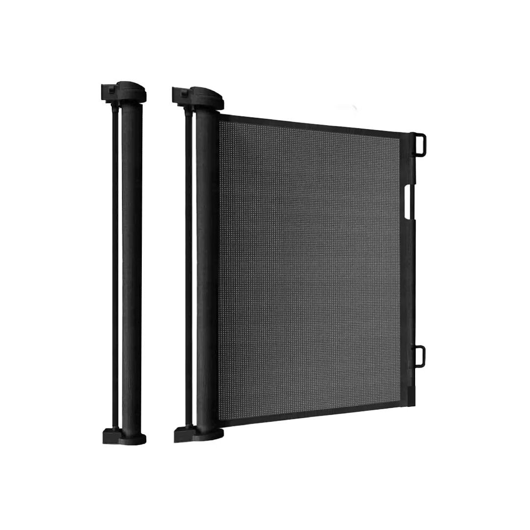 BildeBarngrind Rullgardin 160 cm Svart