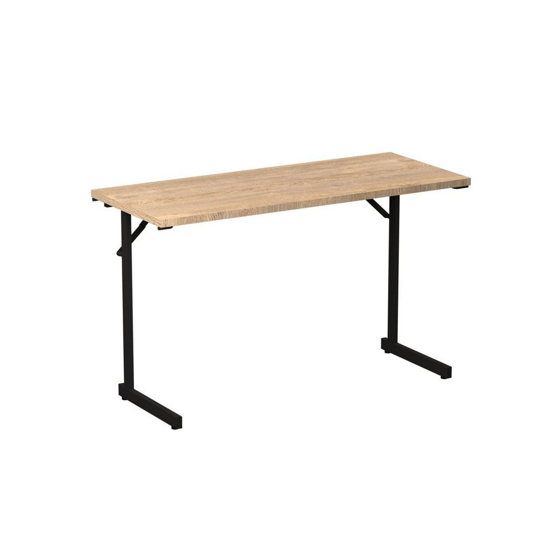 BildeFällbord 1200x500x715x18 ek/svart