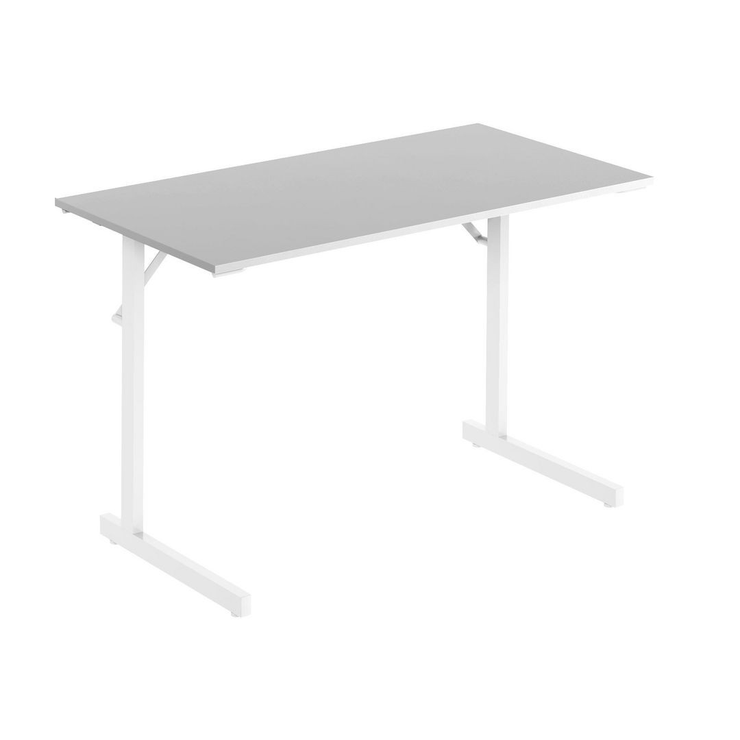 BildeFällbord 1200x500x715x18 grå/vit