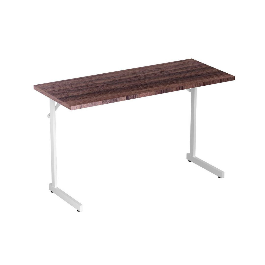 BildeFällbord 1200x500x715x18 valnöt/vit