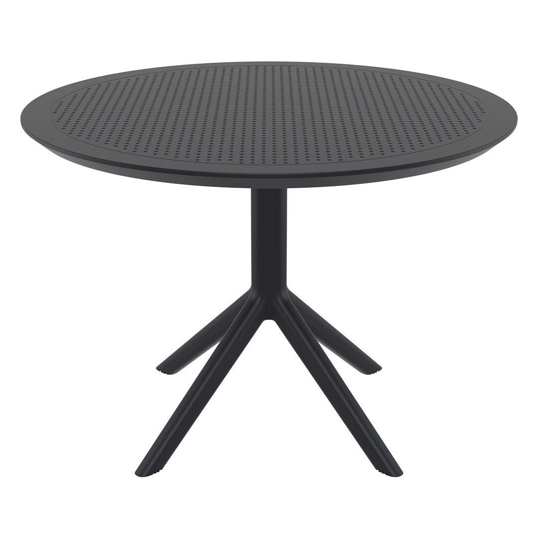 BildeBord SIESTA Sky runt 105cm svart