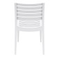 Stol SIESTA Ares stapelbar vit