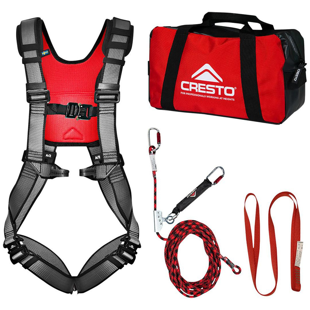 BildeFallskyddskit CRESTO Roofer Comfort 15m