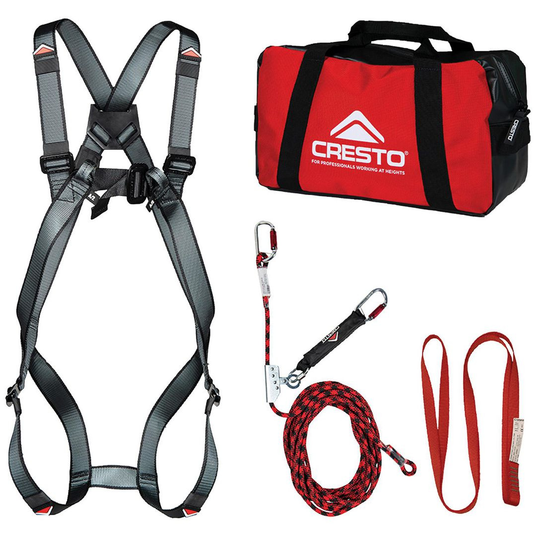 BildeFallskyddskit CRESTO Roofer 15m