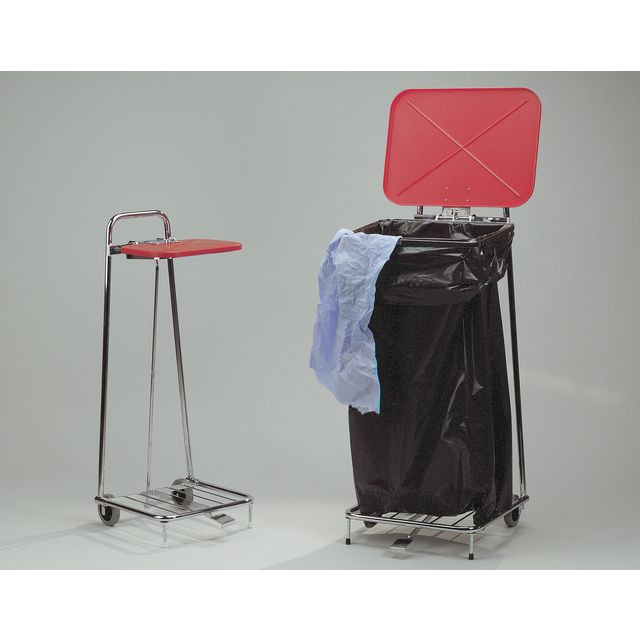 BildeSäckvagn lock/pedal 60L krom