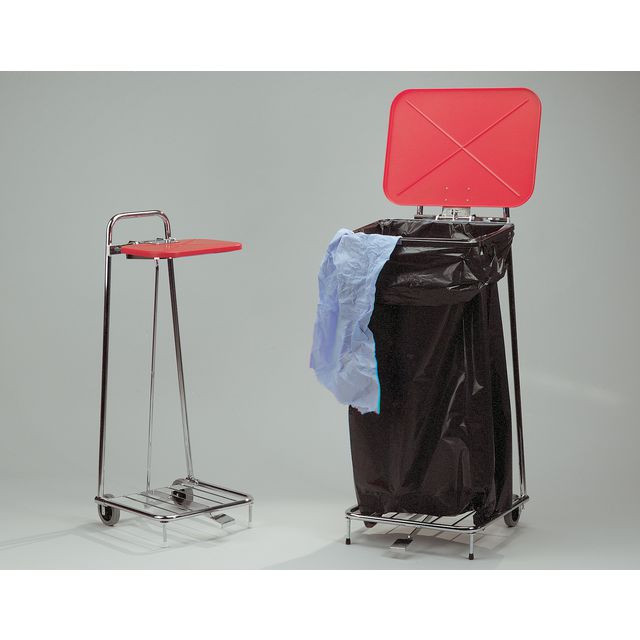 BildeSäckvagn lock/pedal 125L krom