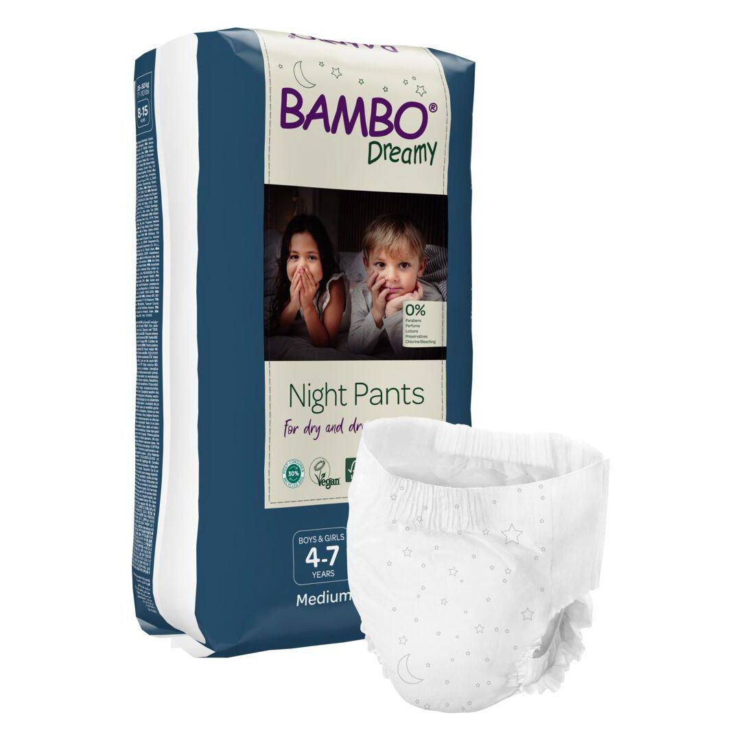 BildeBlöja BAMBO Night Pants M 15-35kg 10/fp