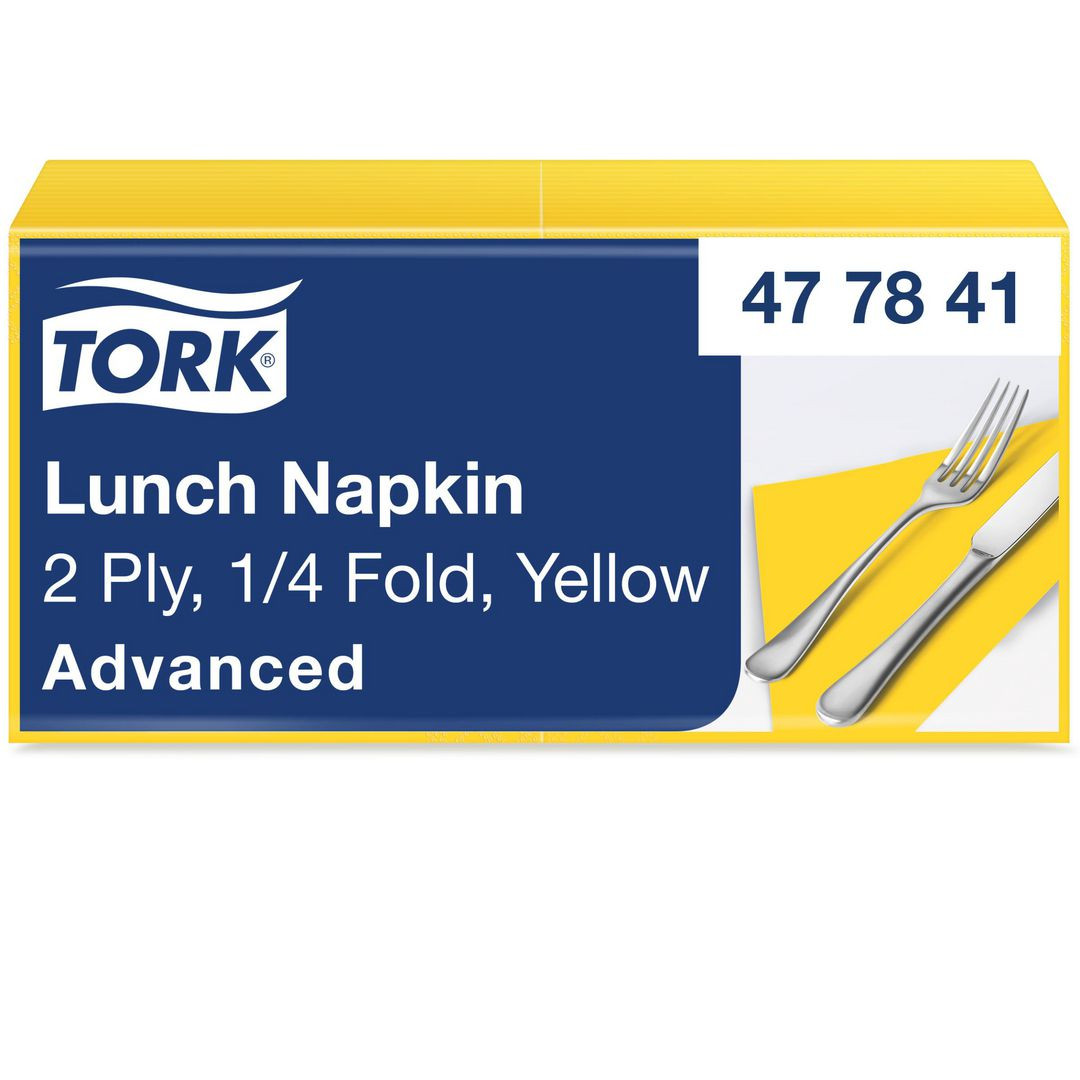 BildeServett TORK Lunch 2-lags gul 200/fp