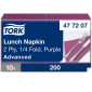 Servett TORK Lunch 2-lags lila 200/fp