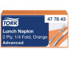 Servett TORK Lunch 2-lags orange 200/fp