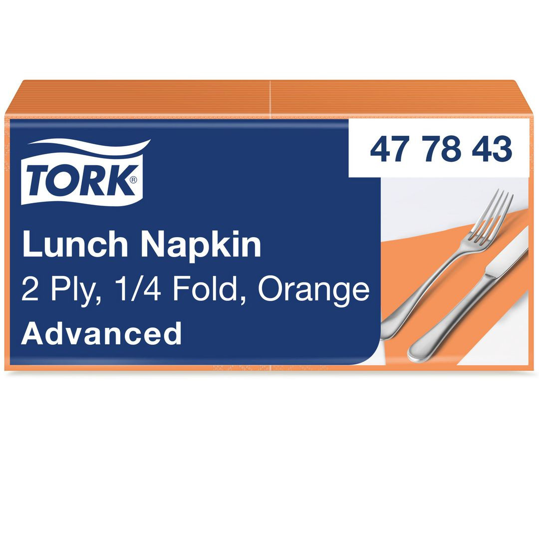 BildeServett TORK Lunch 2-lags orange 200/fp