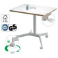 Bord LEITZ Ergo höj och sänkbart vit