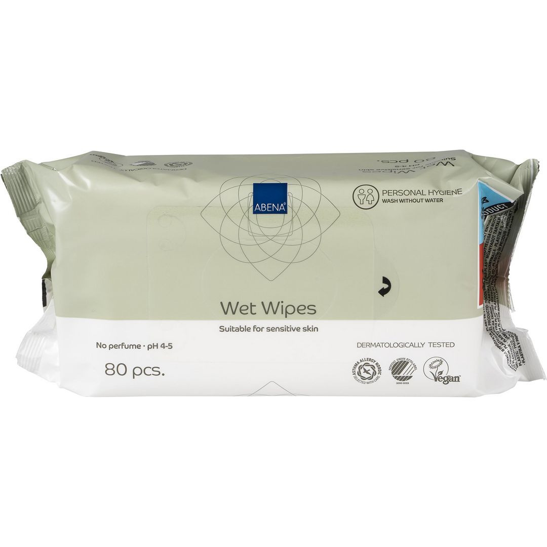 BildeVåtservett oparfymerad tejplock 80/fp