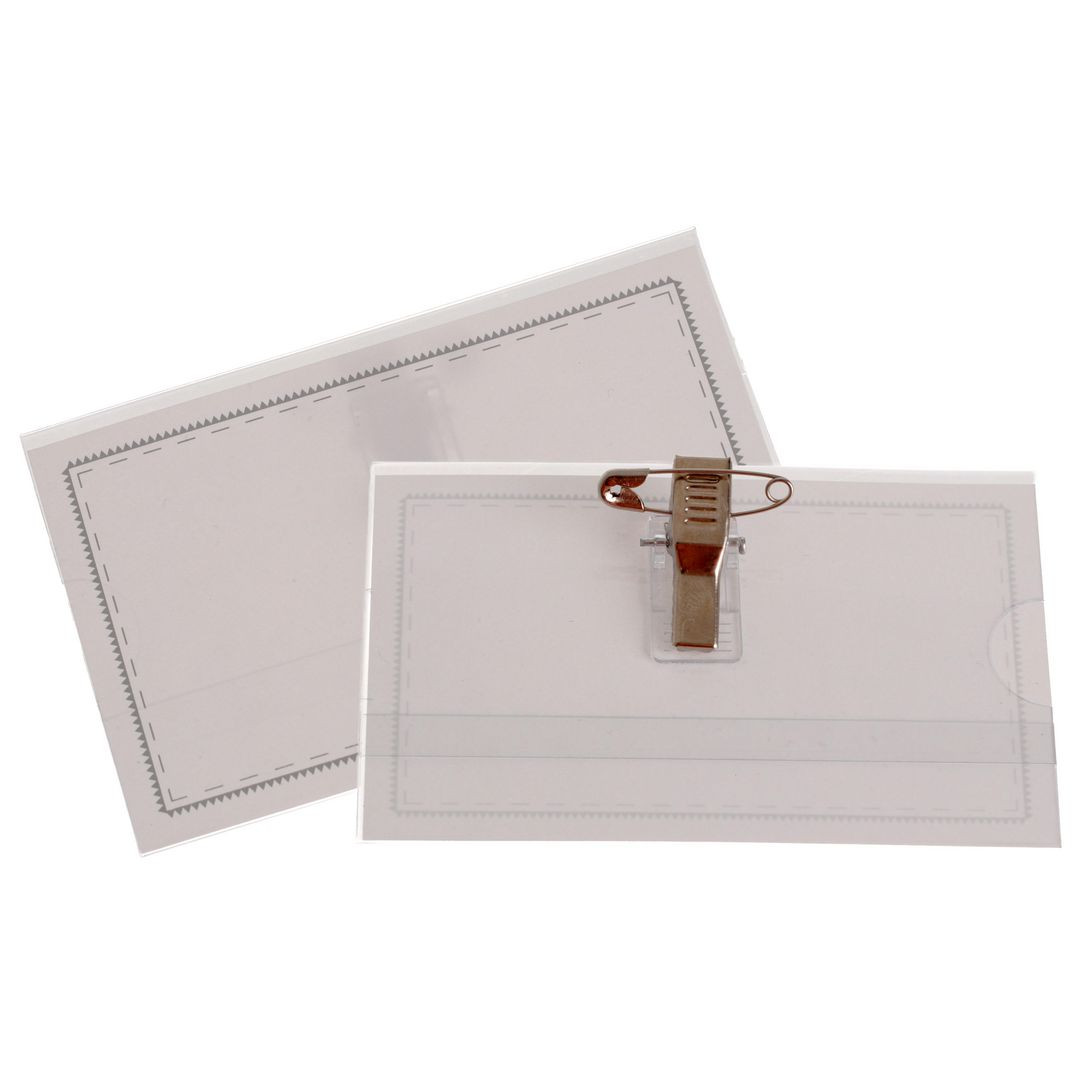 BildeNamnskylt ACTUAL 90x57mm 50-pack