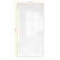 Whiteboard NOBO MoveMeet orange 180x90cm