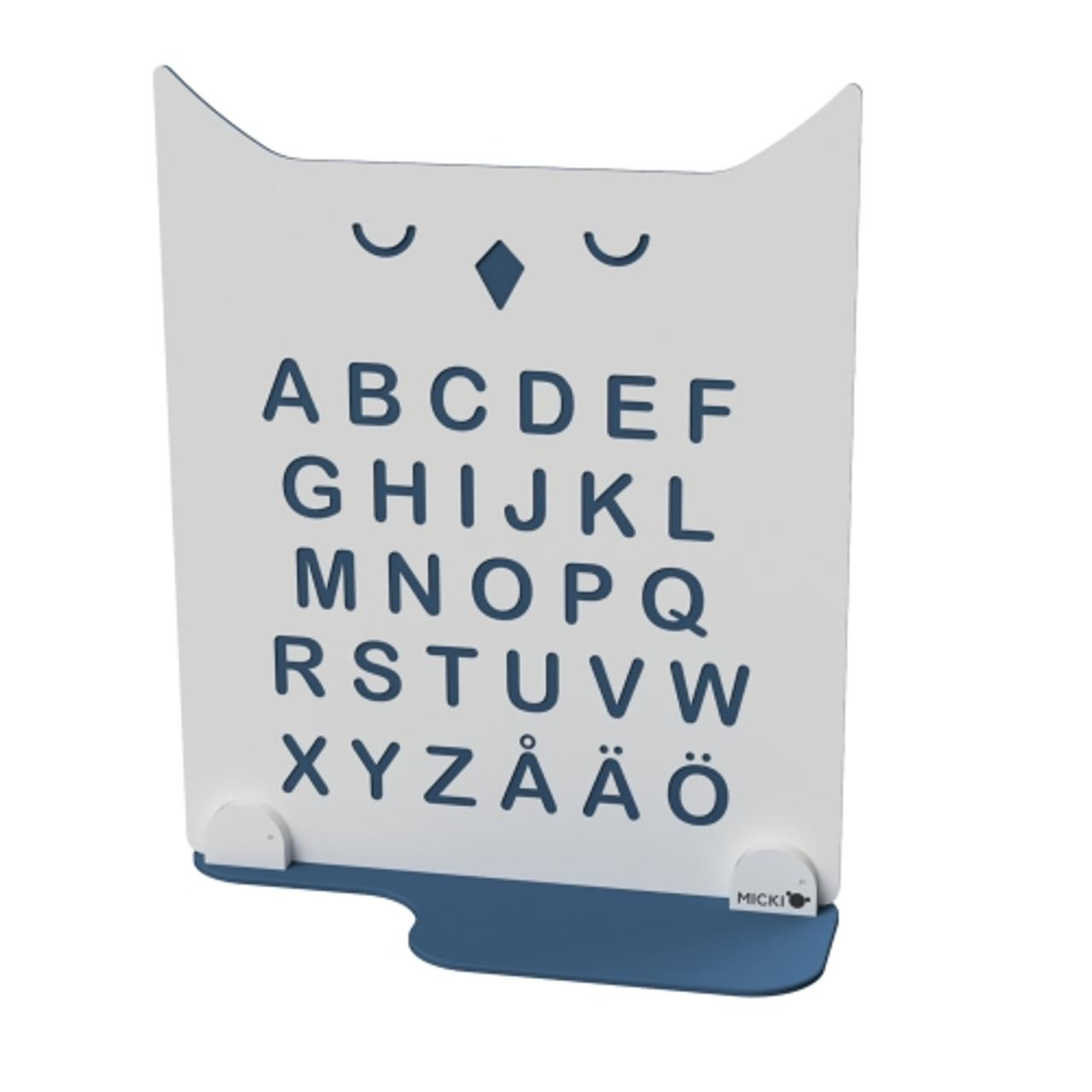 BildeMICKI Lekskärm blå ugglan