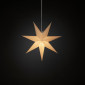 Pappersstjärna Star 60cm greige