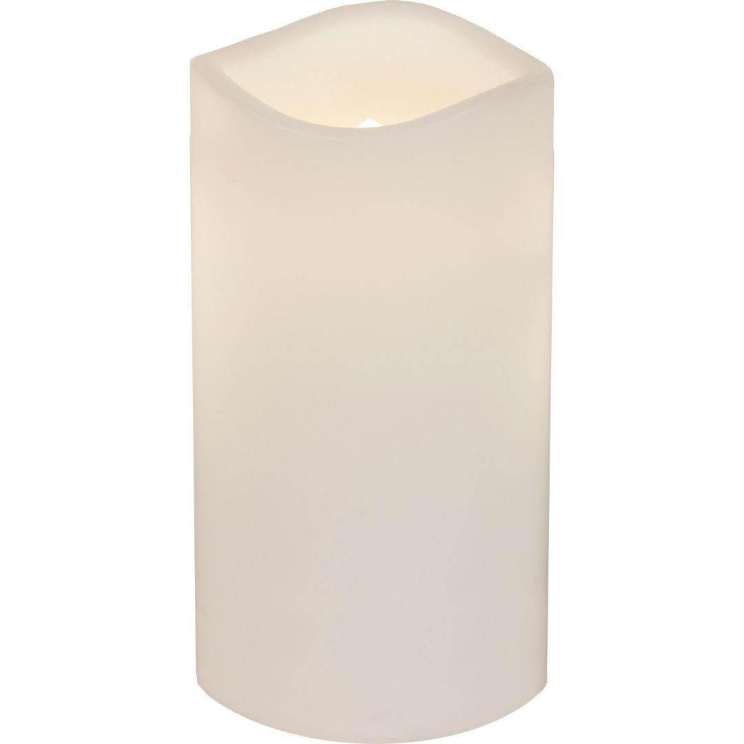 BildeBlockljus STAR T Paul LED 15cm vit