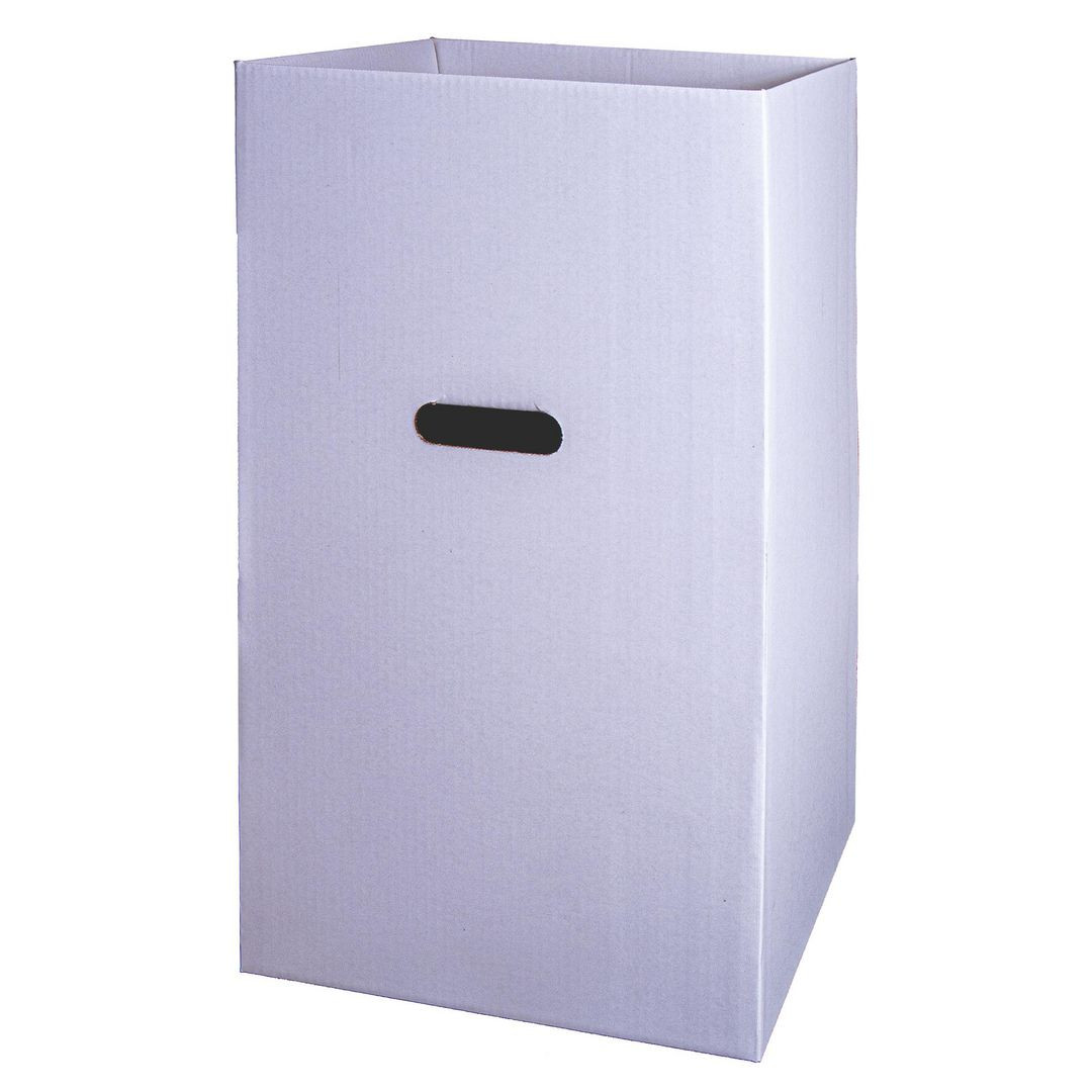 BildePapperskorg well 380x350x740mm vit