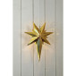 Metallstjärna Betlehem 35x25cm