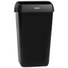 Papperskorg KATRIN 25L med lock svart