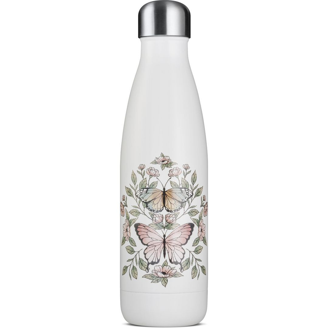 BildeVattenflaska JOBOUT Butterflies 500ml