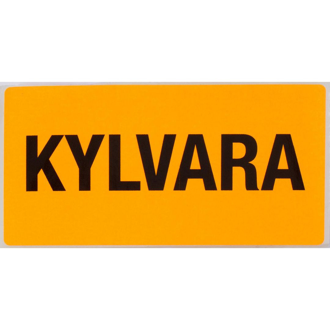 BildeVarningsetikett Kylvara 500/rl