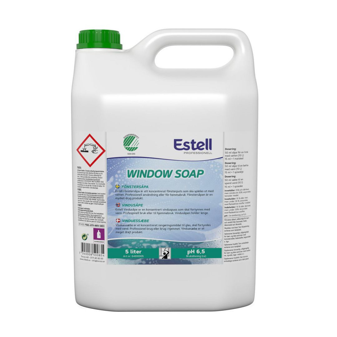 BildeFönsterputs ESTELL Fönstersåpa 5L