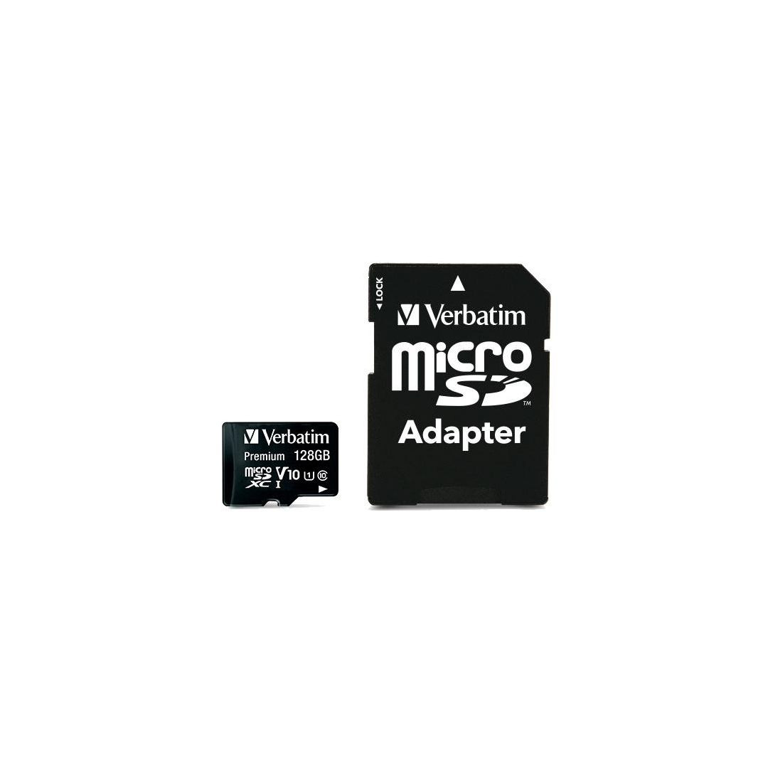 BildeMinneskort VERBATIM Micro SDXC 128GB C10