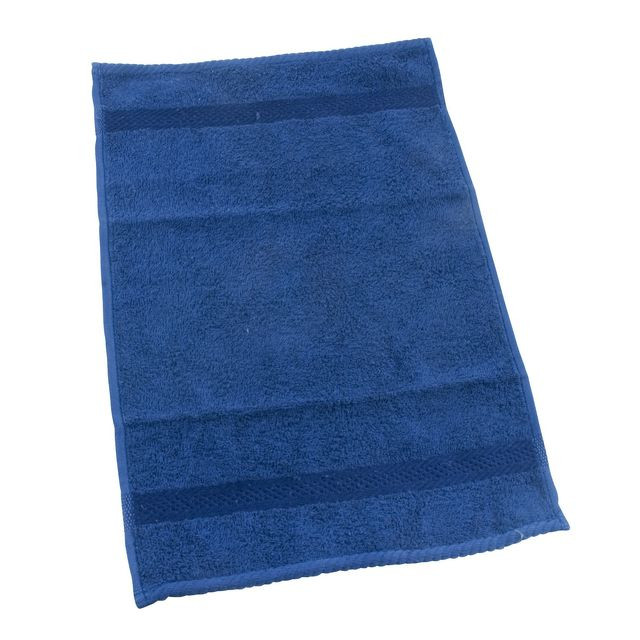 BildeFrottéhandduk 30x50cm marinblå