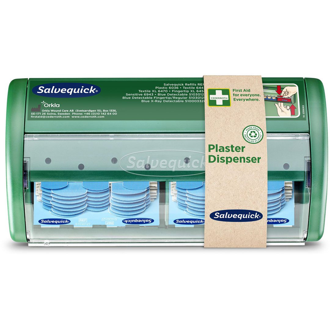 BildePlåsterautomat SALVEQUICK blå detekt.