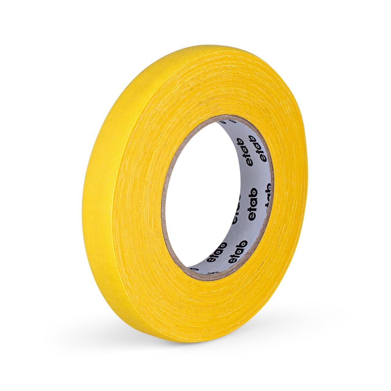 BildeTejp textil matt 19mmx50m gul